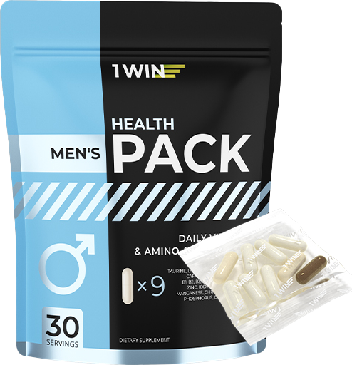 Комплексная пищевая добавка 1WIN Мen`s Нealth pack - фото