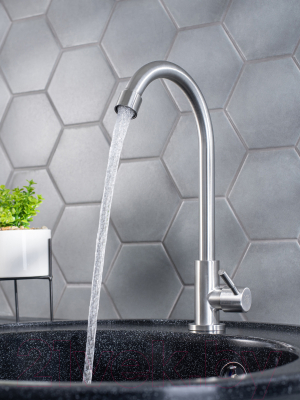 Кран на одну воду РМС SUS124-269F