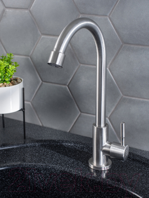 Кран на одну воду РМС SUS124-269F