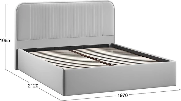 Каркас кровати ТриЯ Тиффани Тип 1 c ПМ 180x200