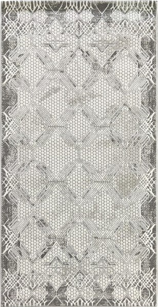 Коврик Safyun Calibri BT341-CREAM-D.GREY - фото