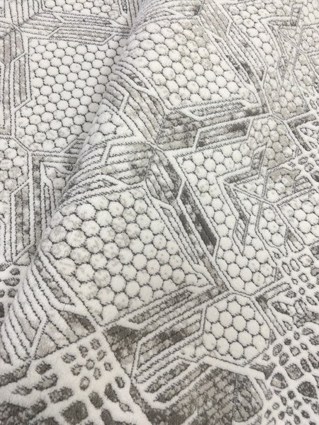 Коврик Safyun Calibri BT341-CREAM-D.GREY