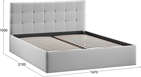 Каркас кровати ТриЯ Джоли Тип 1 универсальный 140x200