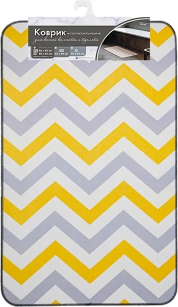 Коврик для ванной Вилина Ромбы 7068-22002 - фото