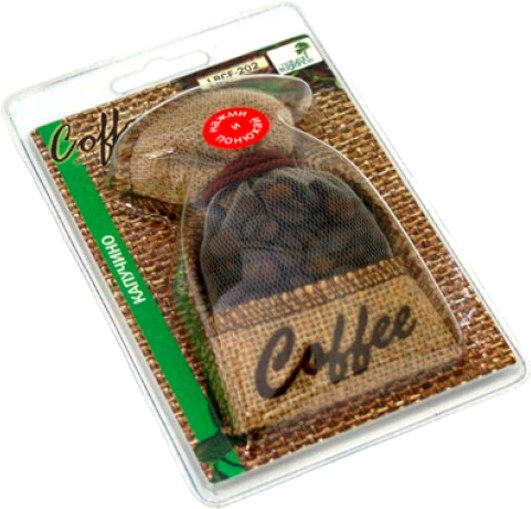 Ароматизатор автомобильный FKVJP Мешочек с кофе Капучино LBCF-202 - фото