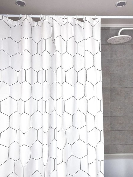 Шторка-занавеска для ванны Fresh Code Гекса / 77183