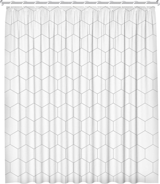 Шторка-занавеска для ванны Fresh Code Гекса / 77183