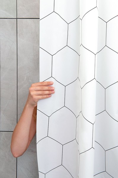 Шторка-занавеска для ванны Fresh Code Гекса / 77183