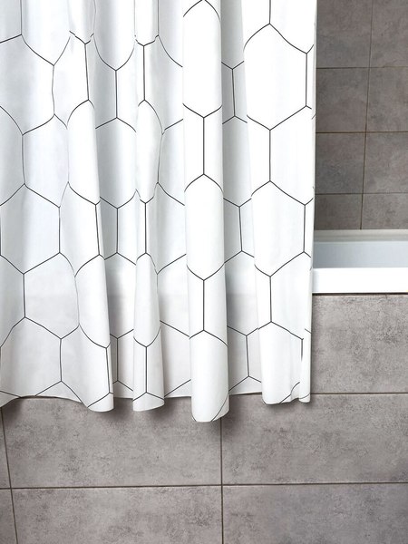 Шторка-занавеска для ванны Fresh Code Гекса / 77183