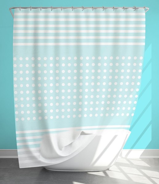 Шторка-занавеска для ванны Fresh Code Сканди / 75523