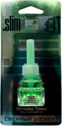 Картридж для ароматизатора автомобильного FKVJP Для Slim Ветивер Тонка SMRFL-312 - фото