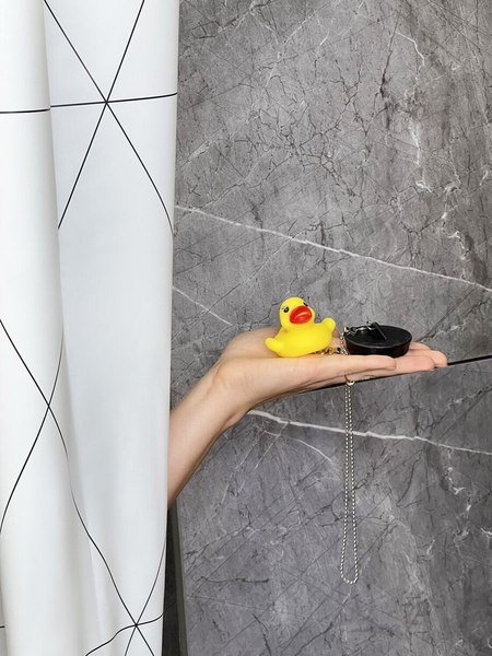 Шторка-занавеска для ванны Fresh Code Black Geometry / 77049