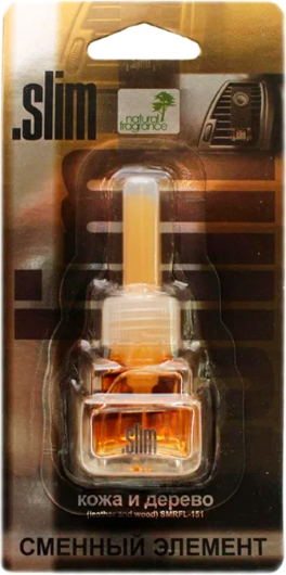 Картридж для ароматизатора автомобильного FKVJP Для Slim Кожа и дерево SMRFL-151 - фото