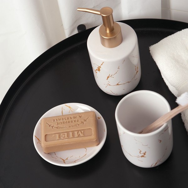 Мыльница Fresh Code Мрамор / 74994