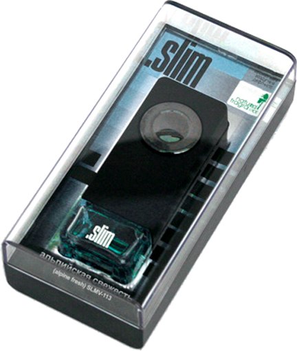 Ароматизатор автомобильный FKVJP Slim Альпийская свежесть SLMV-113 - фото