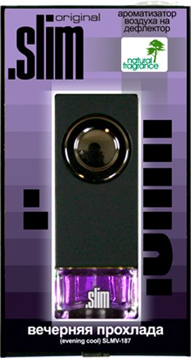 Ароматизатор автомобильный FKVJP Slim Вечерняя прохлада SLMV-187 - фото