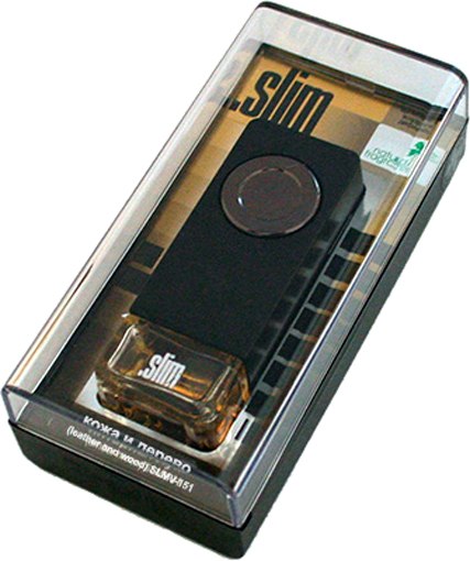 Ароматизатор автомобильный FKVJP Slim Кожа и дерево SLMV-151 - фото