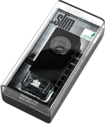 Ароматизатор автомобильный FKVJP Slim Черный лед SLMV-74 - фото