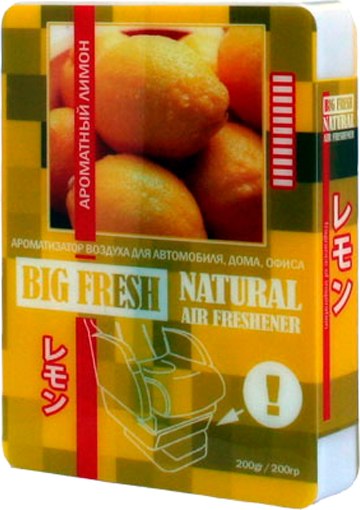 Ароматизатор автомобильный FKVJP Big Fresh Ароматный лимон BF-15 - фото
