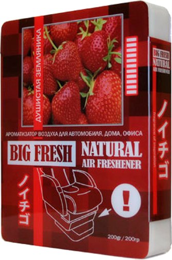 Ароматизатор автомобильный FKVJP Big Fresh Душистая земляника BF-51 - фото