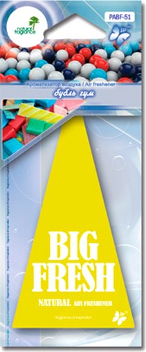 Ароматизатор автомобильный FKVJP Big Fresh Бубль гум PABF-51 - фото