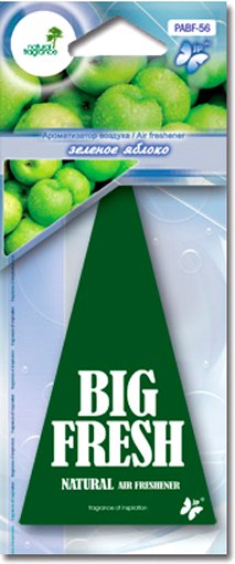 Ароматизатор автомобильный FKVJP Big Fresh Зеленое яблоко PABF-56 - фото