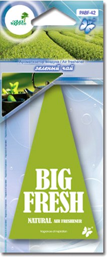 Ароматизатор автомобильный FKVJP Big Fresh Зеленый чай PABF-42 - фото