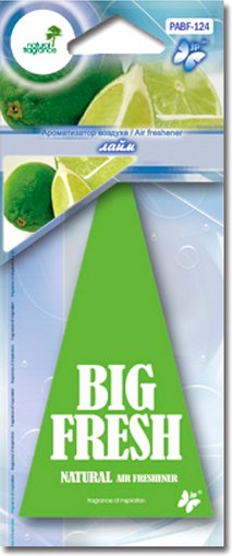 Ароматизатор автомобильный FKVJP Big Fresh Лайм PABF-124 - фото