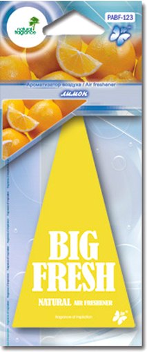 Ароматизатор автомобильный FKVJP Big Fresh Лимон PABF-123 - фото