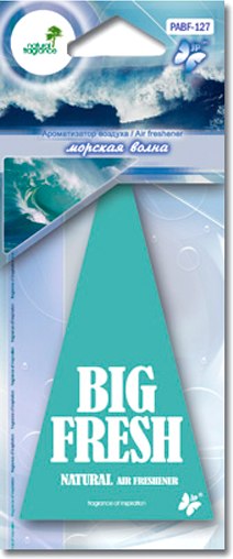 Ароматизатор автомобильный FKVJP Big Fresh Морская волна PABF-127 - фото