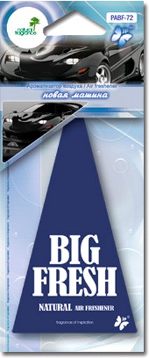 Ароматизатор автомобильный FKVJP Big Fresh Новая машина PABF-72 - фото