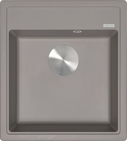 Мойка кухонная ZORG С сифоном Rock 46 Premium - фото