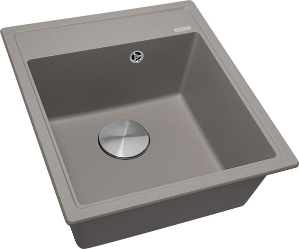 Мойка кухонная ZORG С сифоном Rock 46 Premium