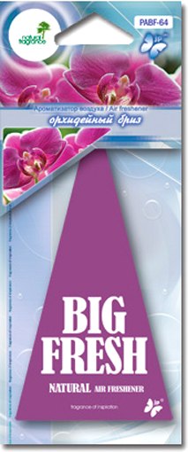 Ароматизатор автомобильный FKVJP Big Fresh Орхидейный бриз PABF-64 - фото