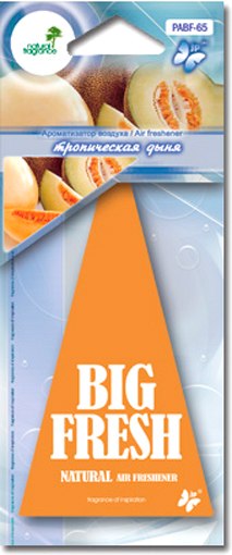 Ароматизатор автомобильный FKVJP Big Fresh Тропическая дыня PABF-65 - фото