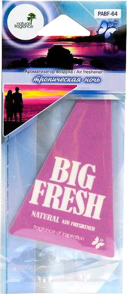 Ароматизатор автомобильный FKVJP Big Fresh Тропическая ночь PABF-64-1 - фото