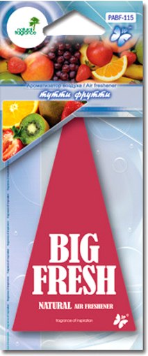 Ароматизатор автомобильный FKVJP Big Fresh Тутти фрутти PABF-115 - фото