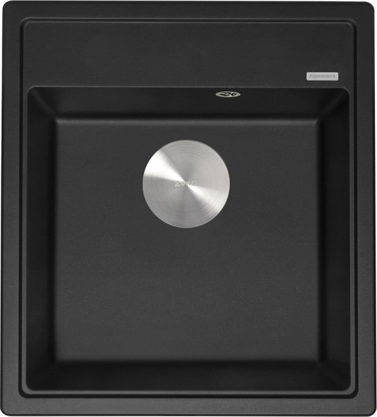 Мойка кухонная ZORG С сифоном Rock 46 Premium - фото