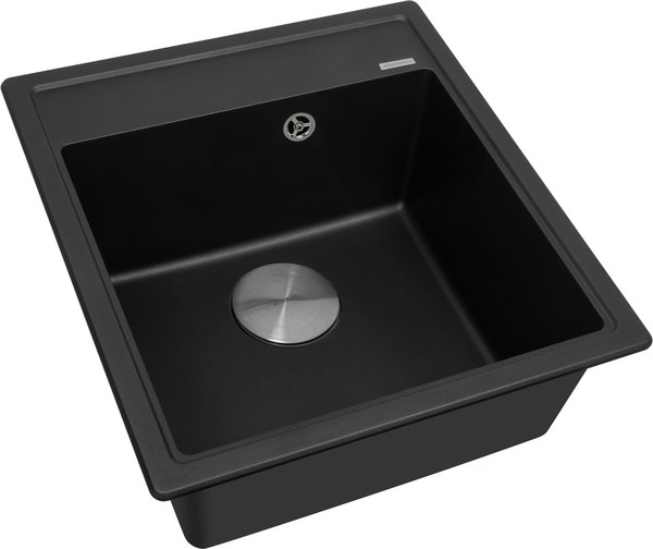 Мойка кухонная ZORG С сифоном Rock 46 Premium