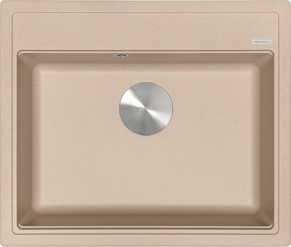 Мойка кухонная ZORG С сифоном Rock 60 Premium - фото