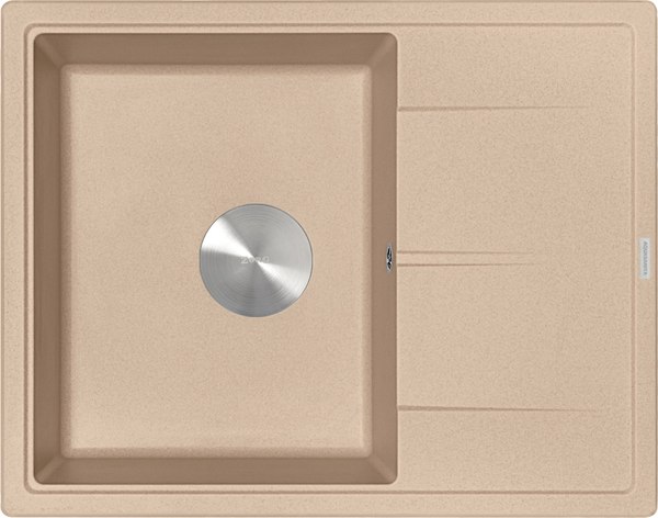 Мойка кухонная ZORG С сифоном Rock 65 Premium - фото