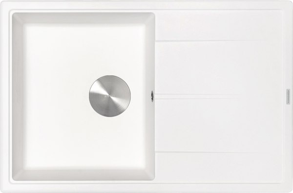 Мойка кухонная ZORG С сифоном Rock 78 Premium - фото