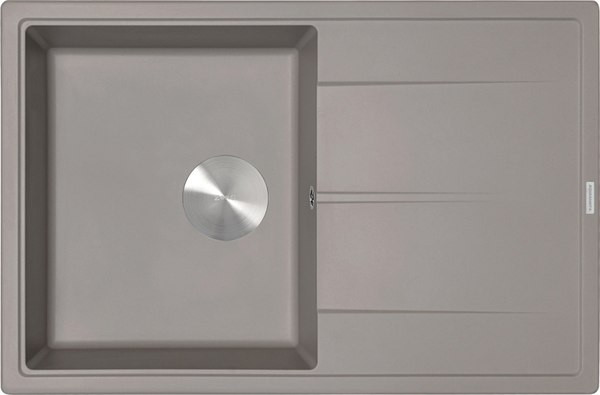 Мойка кухонная ZORG С сифоном Rock 78 Premium - фото