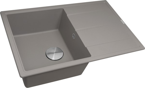 Мойка кухонная ZORG С сифоном Rock 78 Premium