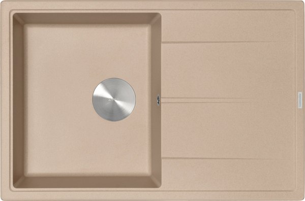 Мойка кухонная ZORG С сифоном Rock 78 Premium - фото