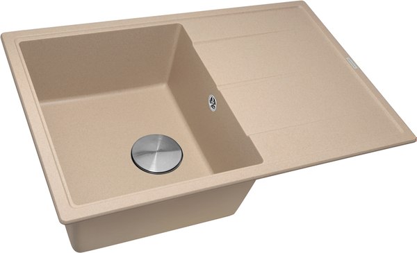 Мойка кухонная ZORG С сифоном Rock 78 Premium