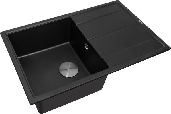 Мойка кухонная ZORG С сифоном Rock 78 Premium