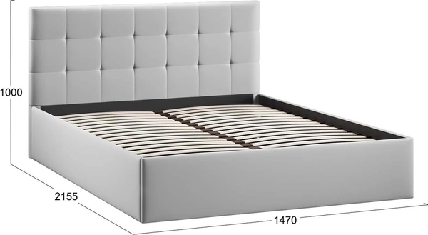 Полуторная кровать ТриЯ Джоли Универсальная Тип 1 140x200