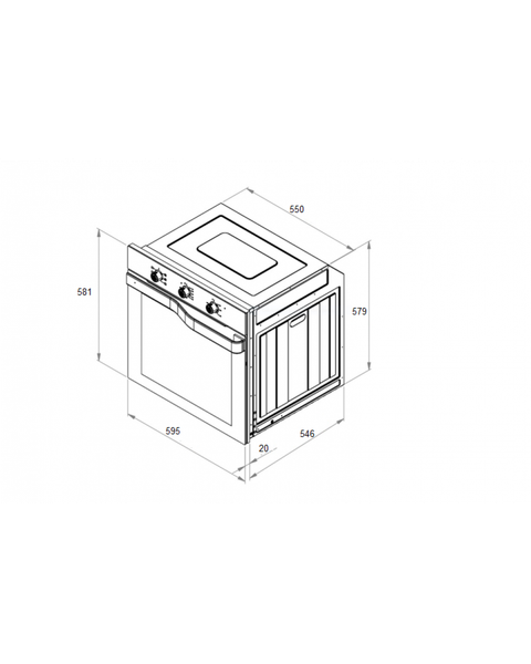 Электрический духовой шкаф Schtoff Decor 950