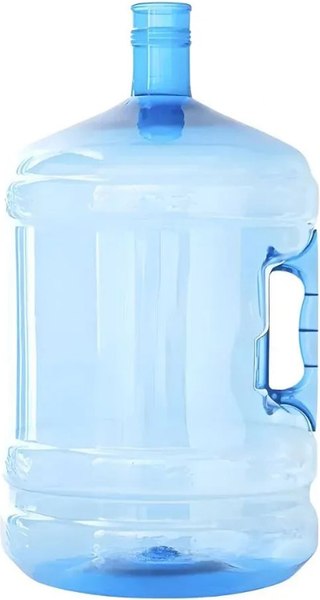 Бутыль для кулера Polyflex ПК 18.9 с ручкой - фото